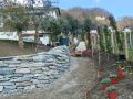 26 muret pierre de st le  onard et massif pre  s a   planter